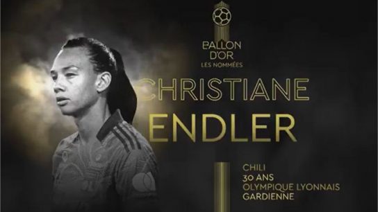 'Tiane' Endler fue nominada al Balón de Oro: Conoce la lista completa