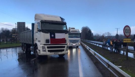 Chofer de camión recibe balazo en el rostro en la comuna de Lumaco