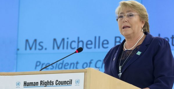 Michelle Bachelet confiesa presiones para no publicar informes sobre DD.HH en China