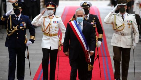 Sebastián Piñera llega por última vez al Palacio de La Moneda: "Hay sentimientos encontrados"