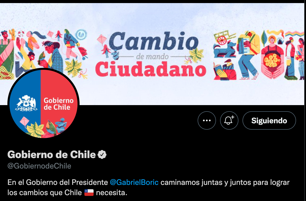 Este Es El Nuevo Logo Del Gobierno De Chile Tras El Cambio De Mando