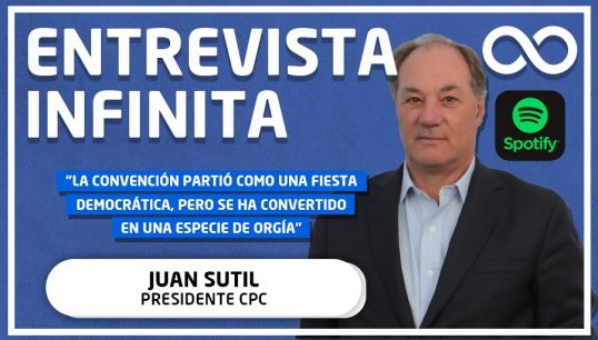 ENTREVISTA INFINITA | Juan Sutil, presidente de la CPC, disparó contra la Convención Constitucional