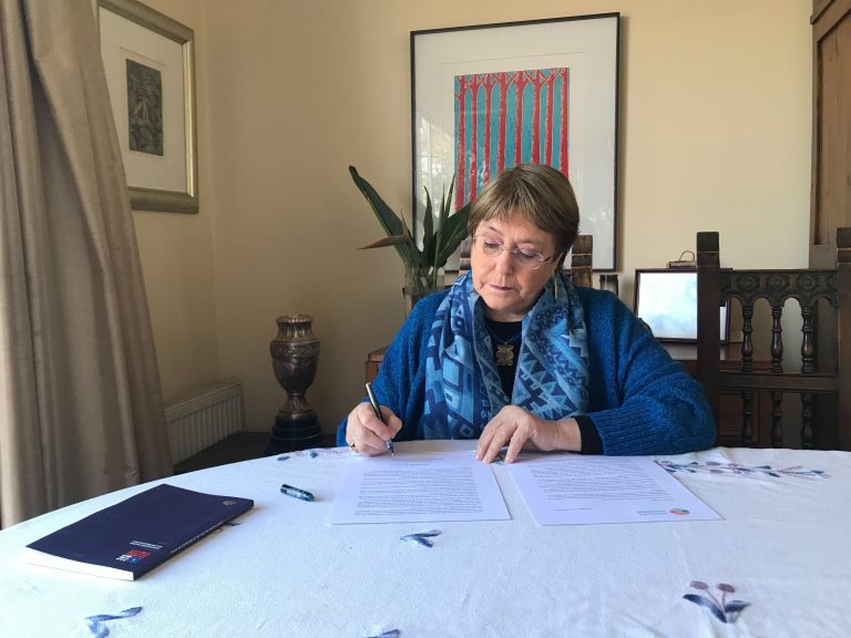Michelle Bachelet: las razones que esbozó en su carta para llamar al Apruebo