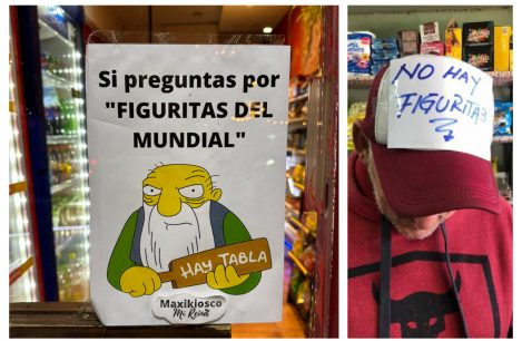 ¡NO QUEDAN FIGURITAS! | Los mejores carteles de kioskos que sufren la locura por el álbum del mundial en Argentina