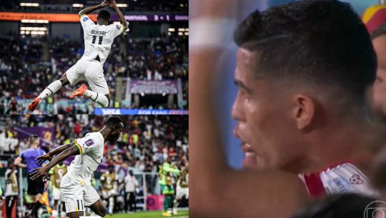 "¡Hizo el SIU!": La celebración del delantero de Ghana que enfureció a Cristiano Ronaldo en Qatar 2022