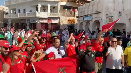Gonzalo Fouillioux desde Qatar: "Estoy impactado por la cantidad de hinchas de Marruecos"