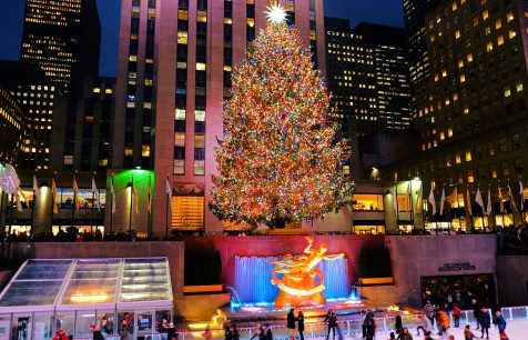 La magia navideña y el brillo de la ciudad de Nueva York