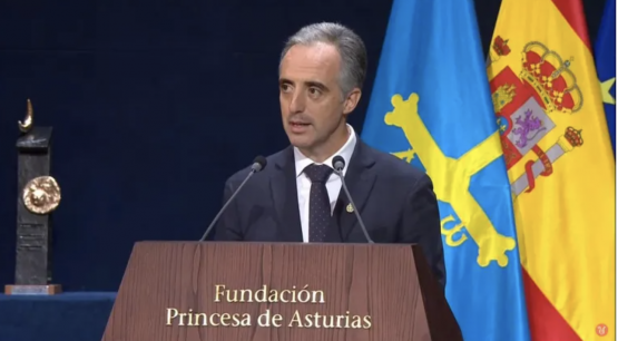 Dr. Luis Pizarro, ganador del premio Princesa de Asturias: "Cuando vamos por el bien común, somos capaces de dejar intereses individuales"