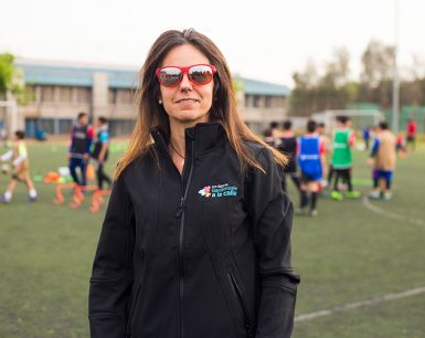 Gracia Carvallo, directora de fundación Ganémosle a la Calle: "Con una UF podemos sacar a más niños de la calle"