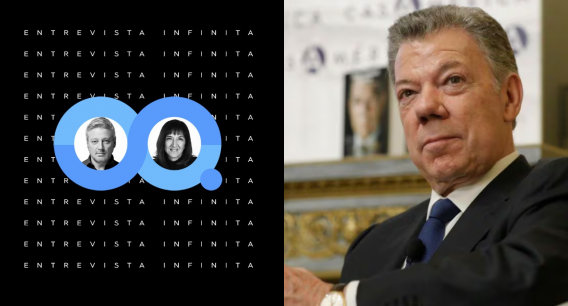 Expresidente Santos descarta vínculo entre el aumento de la migración y crimen organizado en Chile: "No es lo correcto (...) el crimen se va a organizar con migrantes o con chilenos"