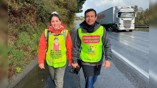 Marcos Reyes y caminata por niños con distrofia muscular Duchenne: "Hace 32 días nadie sabía de nosotros"