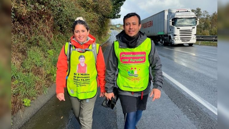 Marcos Reyes y caminata por niños con distrofia muscular Duchenne: "Hace 32 días nadie sabía de nosotros"