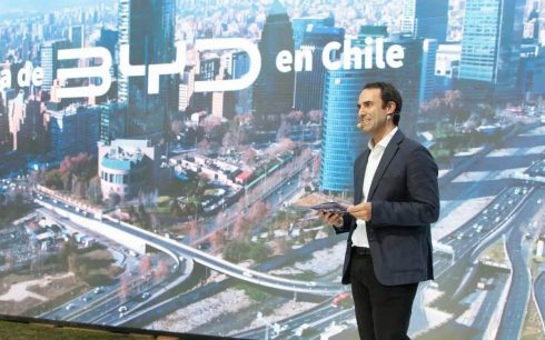 Cristián Garcés, gerente general de BYD Auto Chile: "La venta de autos 100% eléctricos está quintuplicando la venta de los híbridos enchufables"