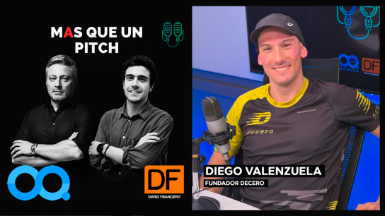 Diego Valenzuela, fundador de Decero: "Tengo talento para el deporte"