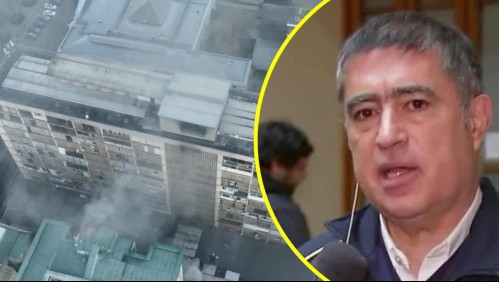 Podía haber almacenamiento de cianuro”: Alcalde Desbordes revela grave denuncia sobre edificio incendiado en Santiago