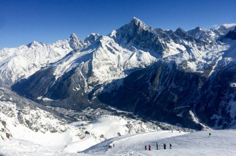 Los majestuosos Alpes franceses e italianos