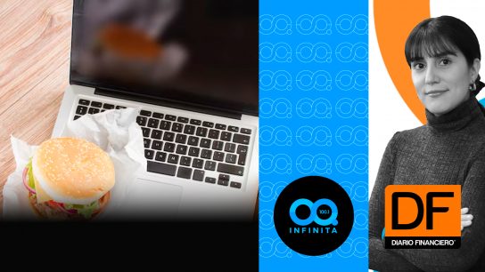 DF en Infinita | Trabajo y alimentación: 73% cree que comer sano mejora su rendimiento, pero casi la mitad salta el almuerzo por exceso de trabajo