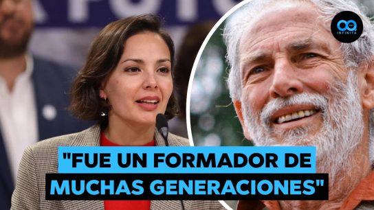 Ministra Arredondo por fallecimiento de Héctor Noguera: "Muchos vemos en él la figura de un maestro"