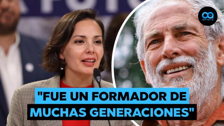 Ministra Arredondo por fallecimiento de Héctor Noguera: "Muchos vemos en él la figura de un maestro"