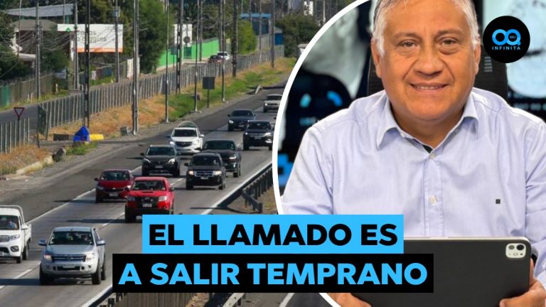 Fin de semana largo: MOP detalla que el peak de salida será el jueves desde las 17:00 hasta las 21:00 horas