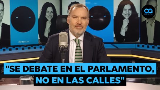 Von Appen tilda de "irresponsabilidad" debate por la paz social en período electoral