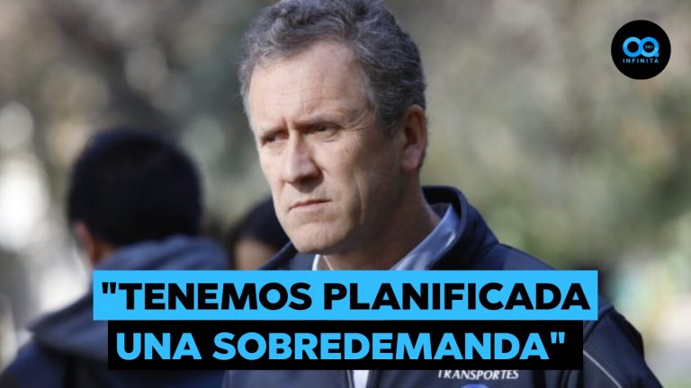 Ministro Muñoz y servicio de transporte en elecciones: "Creo que hemos hecho un buen trabajo""