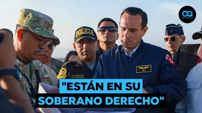 Ministra de defensa y militarización de fronteras de Perú: "Todavía no hay militares"