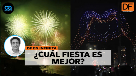 DF en Infinita | Fuegos vs drones: los eventos de Año Nuevo en Valparaíso e Iquique