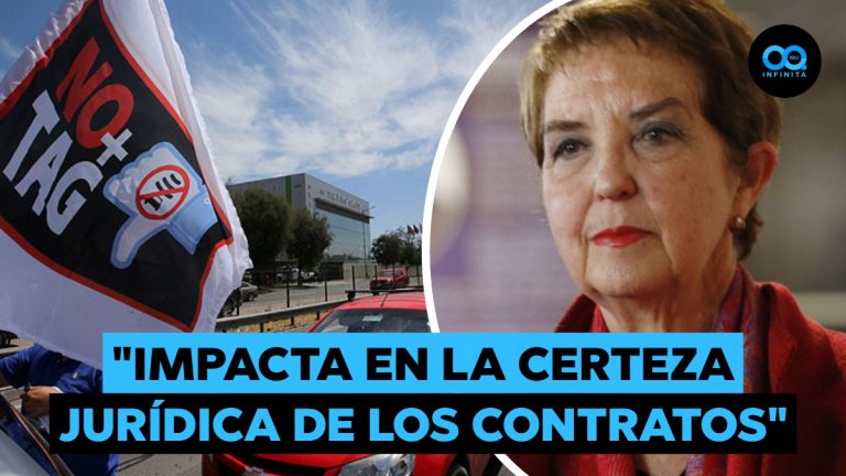 Gloria Hutt expresa preocupación por proyecto "No + TAG" y apunta a impacto sobre la inversión en infraestructura