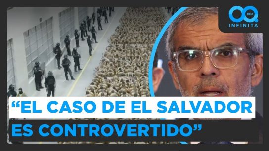 “El caso de El Salvador es controvertido”: Luis Cordero sobre modelo carcelario de Bukele