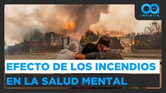 Psicólogo explica qué hacer con los afectados por incendios: “Hay que dejar que se expresen”
