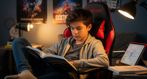 Back to school en casa: Cómo estudiar cómodo sin dañar tu postura