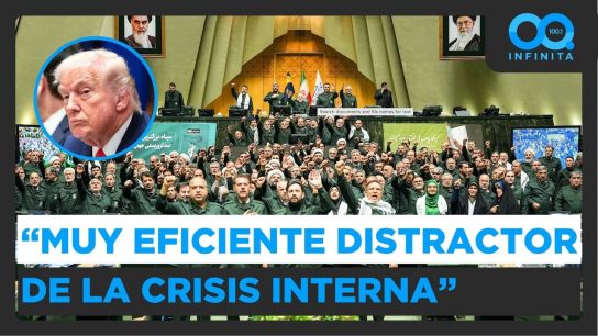 “Es un muy eficiente distractor de la crisis interna”: Experto sobre ataques de EEUU a Irán