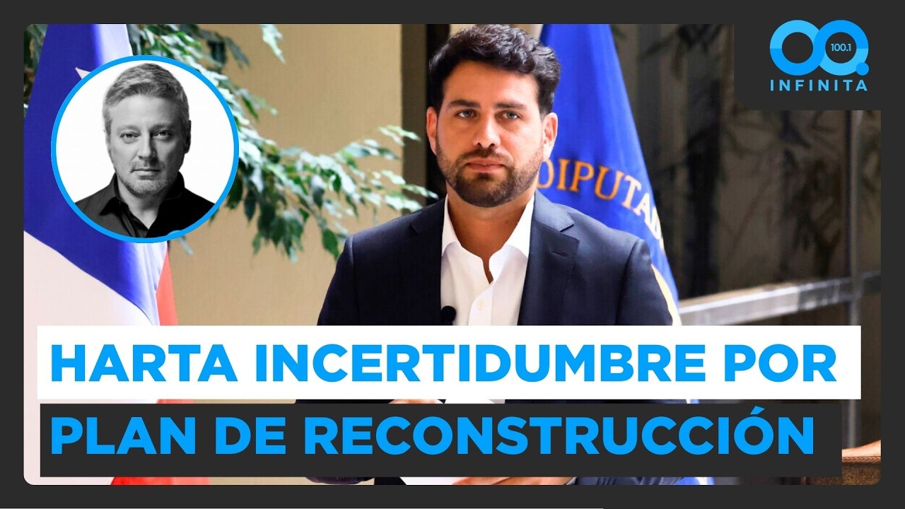 “Estamos todos expectantes”: Diego Ibáñez y los alcances del proyecto de reconstrucción