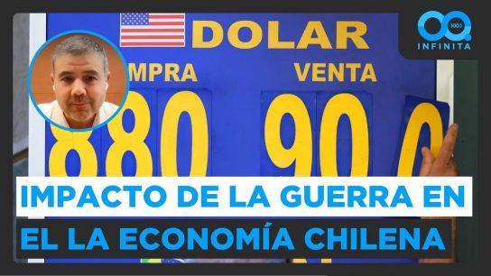 “En el corto plazo esto es inflacionario”: Economista Andrés Pérez por efectos de la guerra en Chile