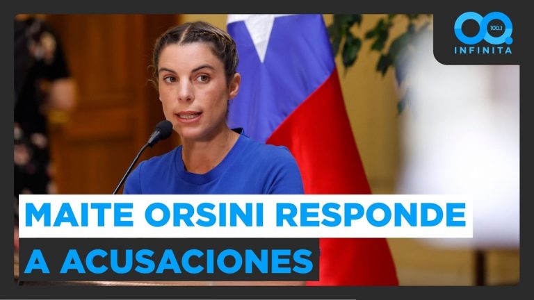 Diputada Maite Orsini tras acusaciones por rol como familia de acogida: "Jamás se me ocurriría suministrarle droga a un menor de edad"