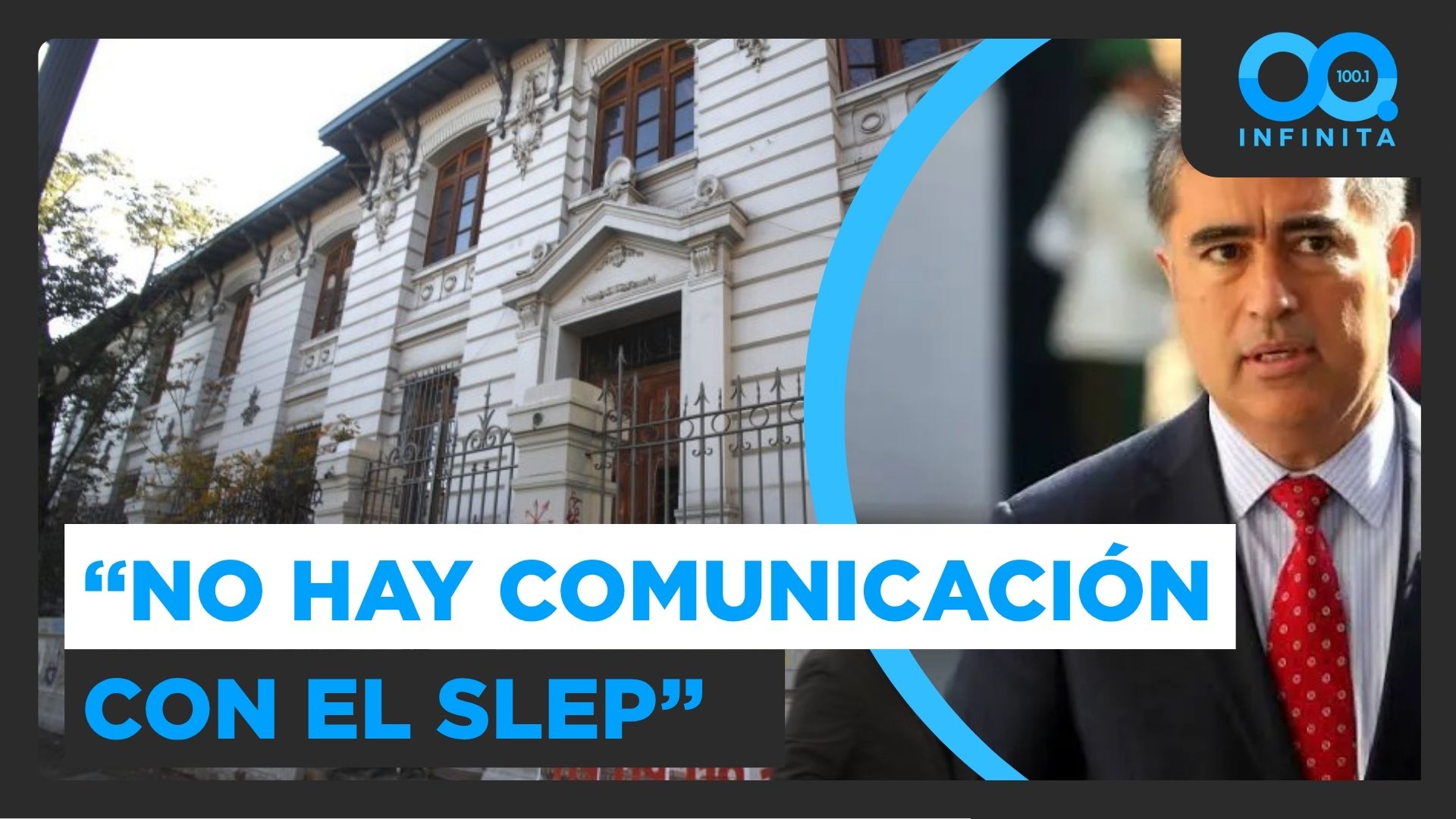 “Me molesta ver cómo un trabajo de un año se empieza a perder”: Alcalde Desbordes tras toma en liceo