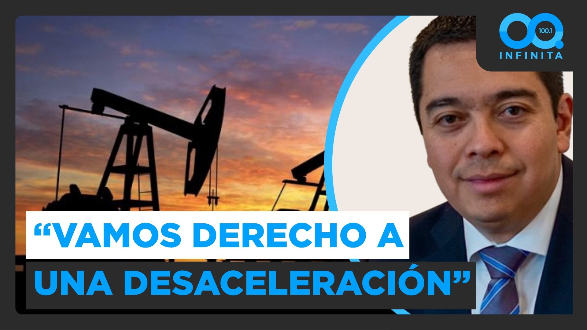 Andrés Vicencio of LarrainVial warns of a "significant economic slowdown at a global level."