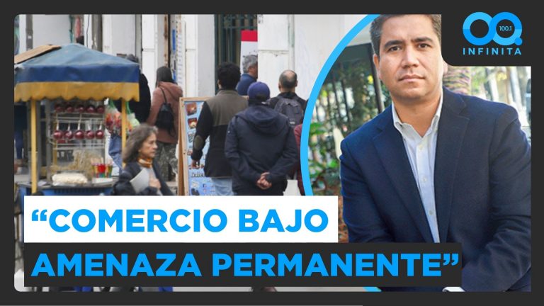 José Pakomio, presidente CNC: "6 de cada 10 comercios de Chile son víctimas de algún delito"