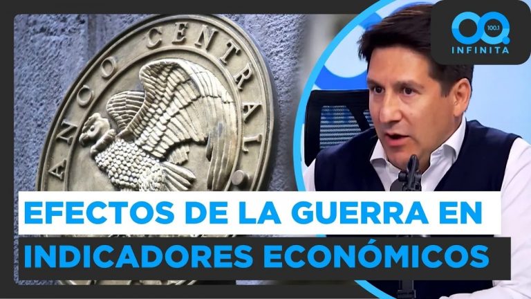 Economista Felipe Jaque por efectos de la guerra en indicadores: "Debemos una buena dosis de mayor inflación"
