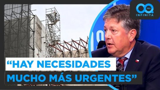 "Hay necesidades mucho más urgentes": Subsecretario de Obras Públicas y suspensión de obras del GAM