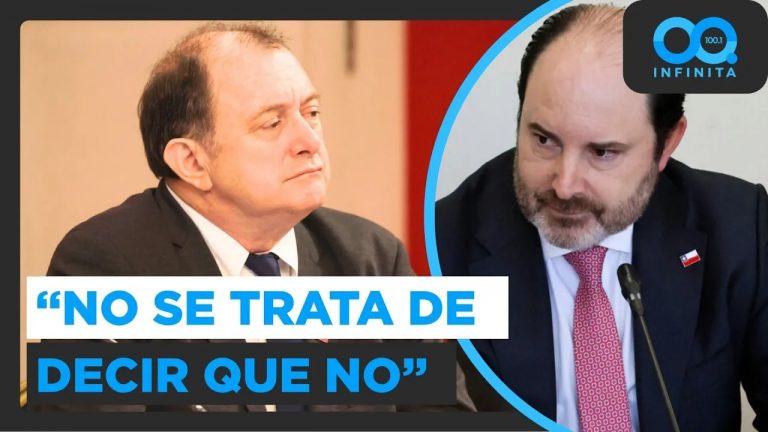 "No se trata de decir que no, esto es una conversación": Ministro Rau ante presiones de Quiroz