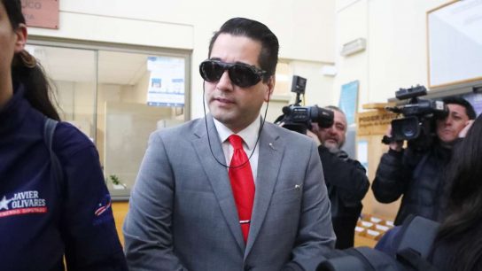 Captan momento exacto en que diputado Javier Olivares fue agredido en Olmué