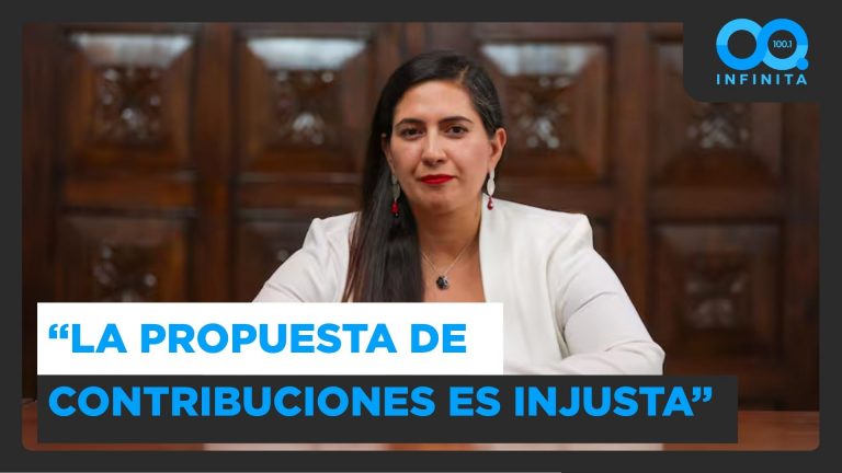 "La propuesta del gobierno en materia de contribuciones es injusta": Alcaldesa Delfino y megarreforma