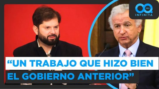"Un trabajo que hizo bien el Gobierno anterior": Larraín validó rol de Boric en destrabe burocrático