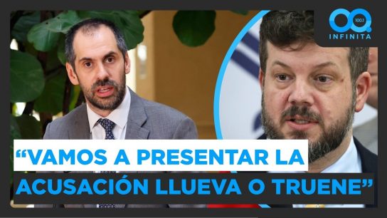 “Vamos a presentar la acusación llueva o truene”: Kaiser confirma que va contra Nicolás Grau