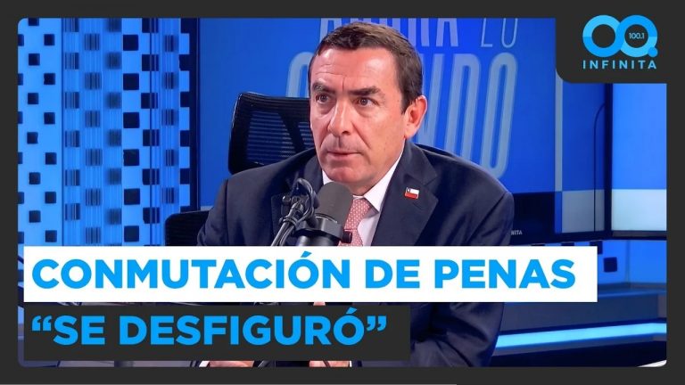 "Se desfiguró en lo que era su parte central": Ministro Rabat niega avance de ley de conmutación de penas