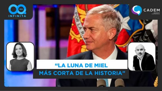 Plaza Pública Cadem: Aprobación de Kast baja del 40%