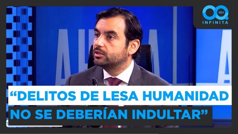 "Los delitos de lesa humanidad no se deberían indultar": El cuestionamiento del exministro Gajardo