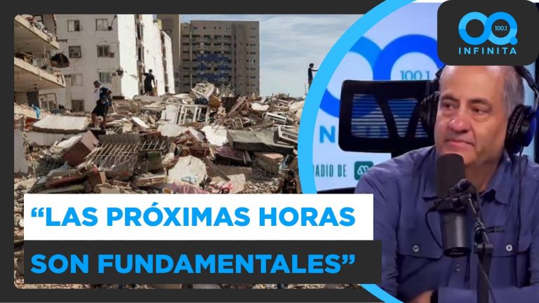 "En las primeras 72 horas es cuando mayor cantidad de sobrevivientes encuentras": De L'Herbe por Venezuela